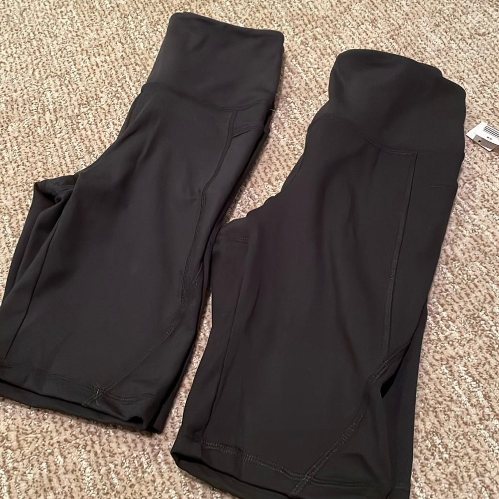 Biker shorts with pockets!